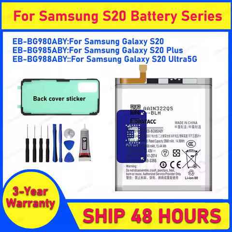 2026 Years New EB-BG980ABY EB-BG985ABY EB-BG988ABY Battery For samsung S20 /S20 Plus / S20 Ultra（5G)