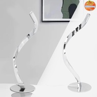 INTOO Curved Table Lamp, 110-240V 3W LED Table Lamp, Modern US Plug Soft White Light 1.5m Cable Desk