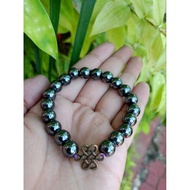 Feng Shui Hematite with Mystic Knot Bracelet