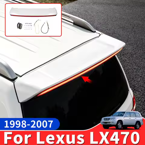 For 1998-2007 Lexus LX470 LX 470 Rear Trunk Spoiler Upgrade Vehicle Exterior Look Car Exterior Tunin
