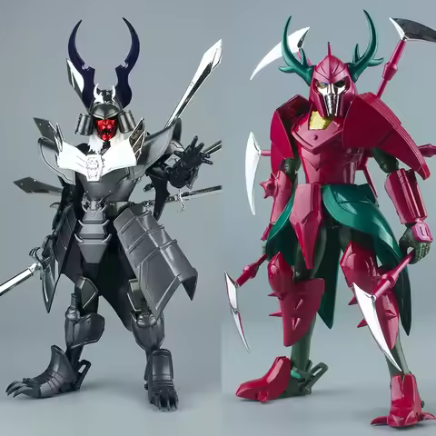 Lutoys 17CM Ronin Warriors Anubis Phantom Demon Rajura General Demon Sovereign Arago Shuten Doji Act