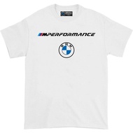 T-Shirt bmw M Performance with Single Logo Premium Cotton Combed 24s T-Shirt 100% Original | Pinky P