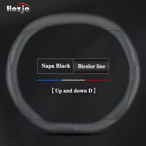 Car steering wheel cover suitable for Kia K5/Forte Stinger Ceed/ProCeed GT-Line Rio/Picanto GT-Line 