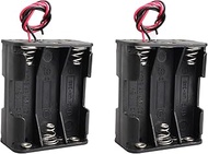 2 x 9V AA 6 x 1.5V Plastic Battery Holder with Wire Connectors