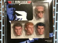 1/6 全新品 Top Gun 捍衛戰士  阿湯哥 湯姆克魯斯  配件頭雕