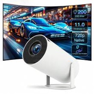 4K Projector With Quad-Core ARM Cortex-A53 Processor, Supports Wired Sync, US/EU Plug - Perfect Gift