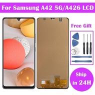 A42 5G LCD For Samsung A42 5G Pantalla incel LCD Display A426B A426B/DS Digital Touch Screen +Frame