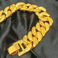 Coco Centipede Chain Bracelet Dubai 24k Gold Plated