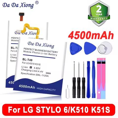 High Quality BL-T49 BL-T47 BL-T46 BL-T48 For LG V60 ThinQ LMV600VM STYLO 6 LM-Q730MM K510 K51S LM-K4