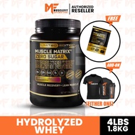 Muscle Matrix Hydro Whey Protein Isolated 1.3 kg (44 servings) Halal whey protein