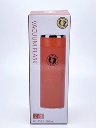 Dolphin Collection Stainless Steel Vacuum Flask 360Ml Shiny Red