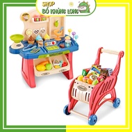 Đồ Chơi Bán Hàng Siêu Thị Kèm Xe Đẩy 40 Chi Tiết Cho Bé Bộ Xe Đẩy Đi Siêu Thị 40 Chi Tiết Cho Bé Vui