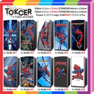 Spiderman 1-door Or 2-door Refrigerator Stickers