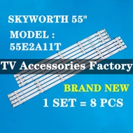 SKYWORTH 55E2A11T 55" LED TV BACKLIGHT(LAMP TV) SKYWORTH 55 INCH LED TV 55E2A11