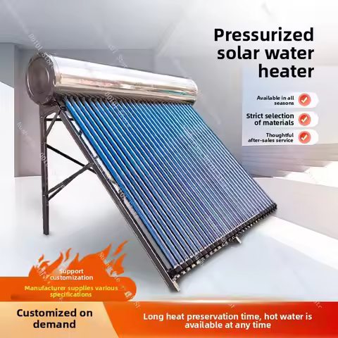 Outdoor Solar Aquarium Heater Hot Water Solar Geyser Low Pressure Water Heater 300l Pool