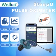 Wellue SleepU wrist heart rate monitor Oxygen level Snoring arrestor Blood oxygen meter Wireless sle