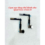 Replacement charging assembly for ipad 7th generation/Gen 7/generation 8/Gen 8/Gen 9/9th generation 