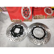 Original Brembo SERIE ORO Floating Front Disc 267 Brembo Brake Disc with Bracket 78B40839 For Y15zr 