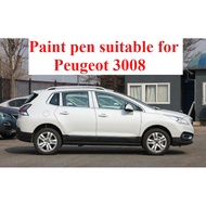 Paint pen suitable for Peugeot 3008 Paint Repair Pen White Mark 3008 Modified Accessories Special Au