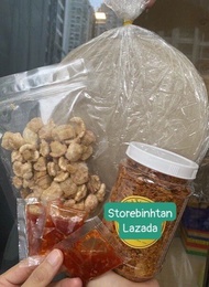 COMBO 500gr BÁNH TRÁNG PHƠI SƯƠNG + 200g MUỐI HÀNH PHI + 100g TÓP MỠ MẮM TỎI