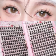 [Ready Stocks] 360PCs/Set False Eyelashes Mnaga Style Lashes Reusable Individual C Curl 30 Rows Larg