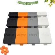 KEATHS Coin Cell Battery Storage , Portable 10/20/30 Hole CR2032 Battery Box, Plastic Small Battery 