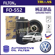 FILTON Oil Filter Volkswagen Sharan 7N1 7N2 Engine EA888 Penapis Minyak Hitam Enjin 06J115403C 06J11