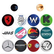 F1 Racing Sticker, F1 Fleet Badge Roll Sticker, RED BULL Sticker, Lewis, Leclerc, Norris, Car Window
