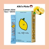 Tutti Frutti I am Lemon, Lemon Juice, 100% Organic, Pure Juice, 14pcs, 2Box