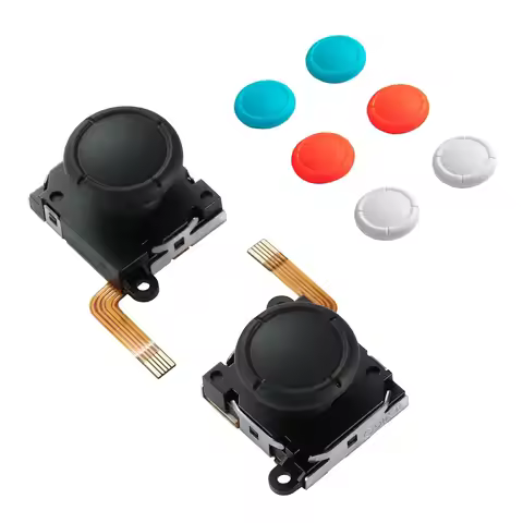 GuliKit Switch Joysticks Replacement, Updated Anti-Drift TMR Electromagnetic Joystick For Switch LCD