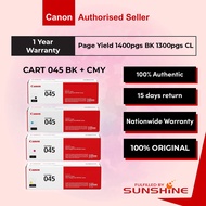 CANON CART 045/BK/CMY/045H ORIGINAL TONER