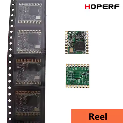 Reel RFM95 RFM95W RFM96W RFM98W 433/868/915MHZ SX1276 SX1278 wireless transceiver module HopeRF ORIG