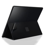 全城熱賣 - 適用於微軟Surface Pro X 平板電腦外殼背膜保護貼貼紙 (顏色：黑色)