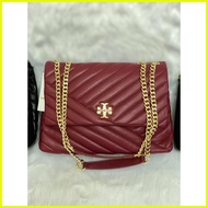 ♞TORY BURCH Kira Chevron Sling Bags & Top Handle Bags with Boxes & inclusions