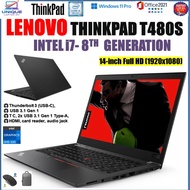 Lenovo ThinkPad  T480-T480S Laptop, 14" FHD Display  INTEL CORE i7-i5 8Th Gen - 24GB DDR4 RAM -512GB