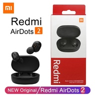 New Xiaomi Redmi Airdots 2 Wireless Bluetooth Headset with Mic Earbuds Airdots 2 Fone Bluetooth Earp