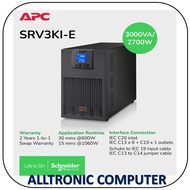 [Get FREE Adaptor] APC SRV3KI-E Easy UPS On-Line, 3kVA/2700W, Tower, 230V, 6x IEC C13 + 1x IEC C19 o