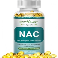 NAC Supplement - NAC Softgels for Antioxidant, Immune, Respiratory, Liver Health Support - High Abso