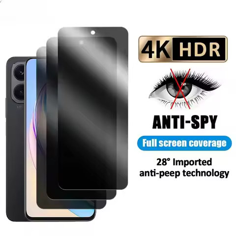 3D Privacy Tempered Glass For Honor X5 Plus X6 X8 X9 X8A X6B Flim Anti-spy Screen Protectors For X7A