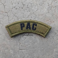  A30041 Patch Embroidery Tab PAC
