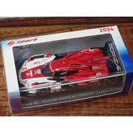 SPARK Racing Model 1/43 2024 Le Man PORSCHE PORSCHE PENSKE 963 4 #