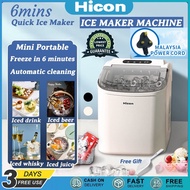 Hicon Ais Stone Machine Making Ais Automatic Smart Ice Cube Maker Portable mini Freezer Mini Ice Mak
