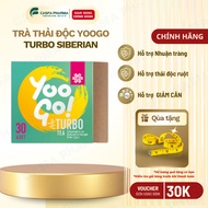 Thải độc ruột Yoo Go Turbo Siberian - trà giảm cân giảm mỡ bụng - Hộp 30 gói