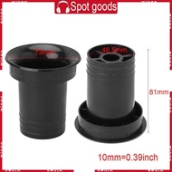 WIN 2PCS Speaker Port Tube Bass for Reflex Vent Ventilation Connector 2 5inch 66x78