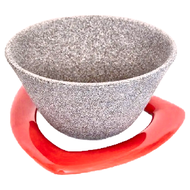 COFIL standard 陶瓷咖啡濾杯 紅色  主體11.3 x 5.3cm 濾架12.2 x 12.0 x 0.7cm  120ml  1組