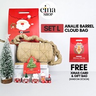 [SET L] Einashop Christmas Gift Set Analie Barrel Bag Christmas Gift Ideas Xmas Gift for Colleagues 
