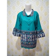 Batik BLOUSE Top BATIK Top BATIK BLOUSE BATIK BLOUSE Latest BATIK BLOUSE JUMBO