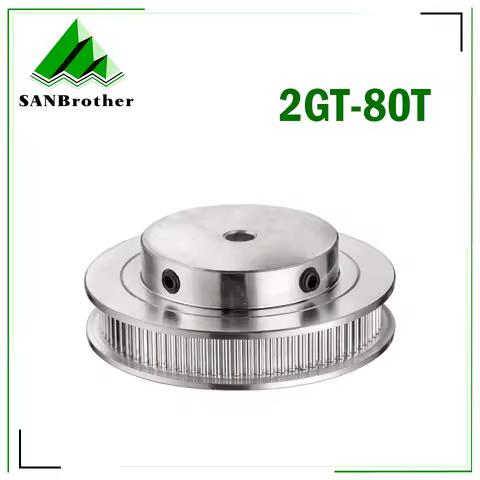80 teeth GT2 Timing Pulley Bore 5mm 6.35mm 7mm 8mm 10mm 12mm 14mm for belt width 6/10mm used in line