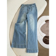Korean Women's Luck Youngbiru Elasticity Highwaist Jeans Women's Jeans