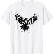 Black Bird Black Crow F Caw F Funny Gothic Humor Unisex T-Shirt